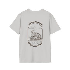 Johnny Cash Folsom Prison Blues T-Shirt: Vintage Rock and Roll Tee image 6