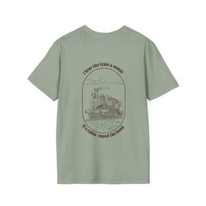 Johnny Cash Folsom Prison Blues T-Shirt: Vintage Rock and Roll Tee image 8
