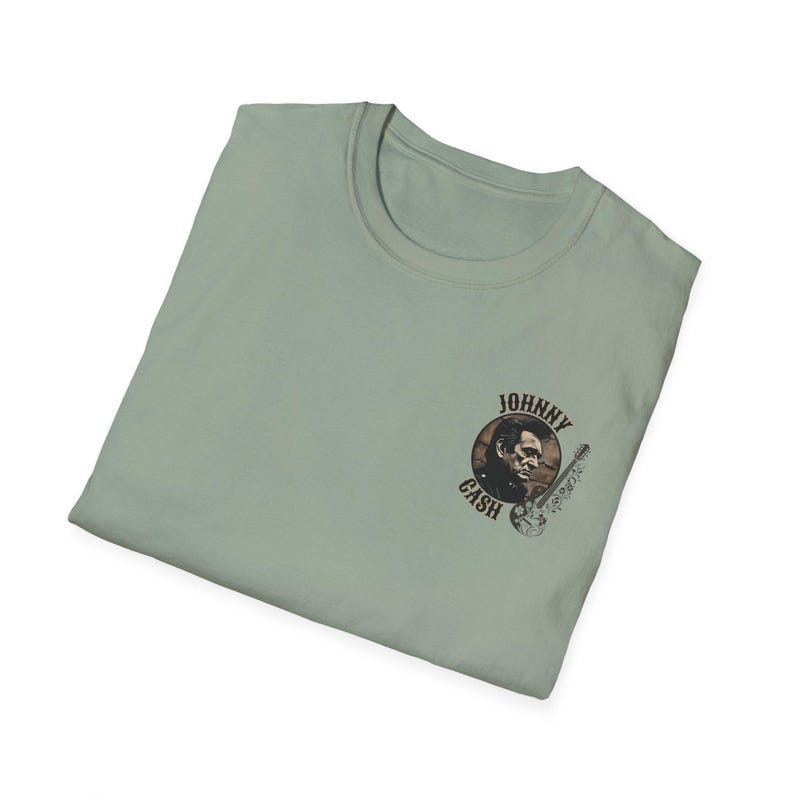 Johnny Cash Folsom Prison Blues T-Shirt: Vintage Rock and Roll Tee image 7