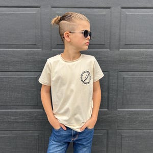 Checkered Lightning Bolt graphic T