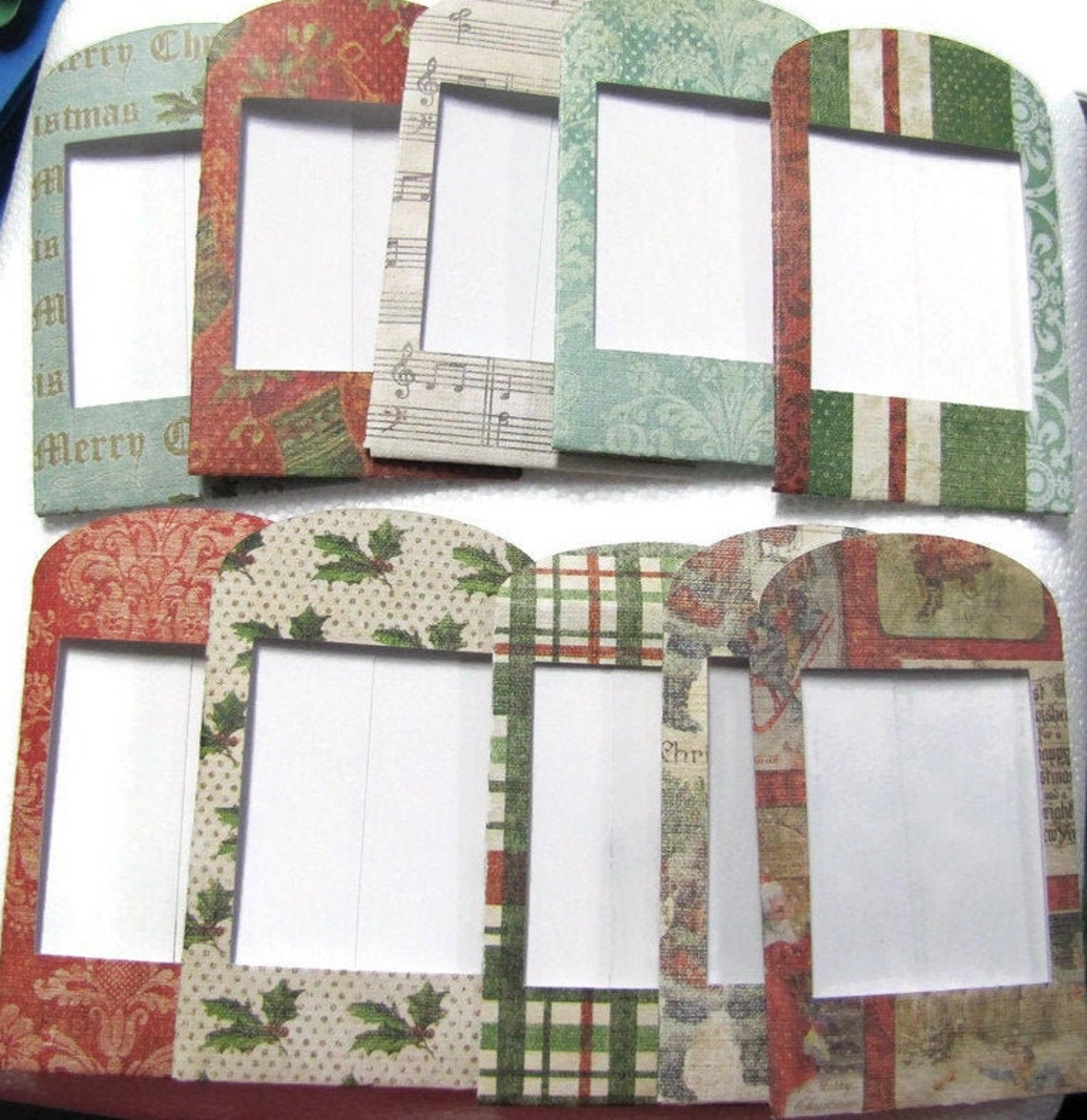 Christmas Themed Instax/Polaroid Mini Paper Envelope Style | Etsy