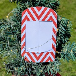 Winter Holiday Themed Instant Film Mini Paper Envelope Style Frames 10pc