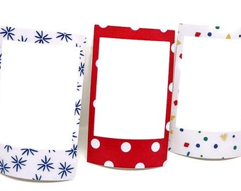 Patterned Vinyl Instax Frame Sticker