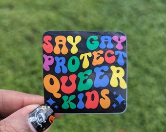 Say Gay Sticker