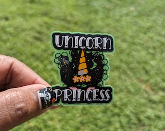 Unicorn Princess Sticker