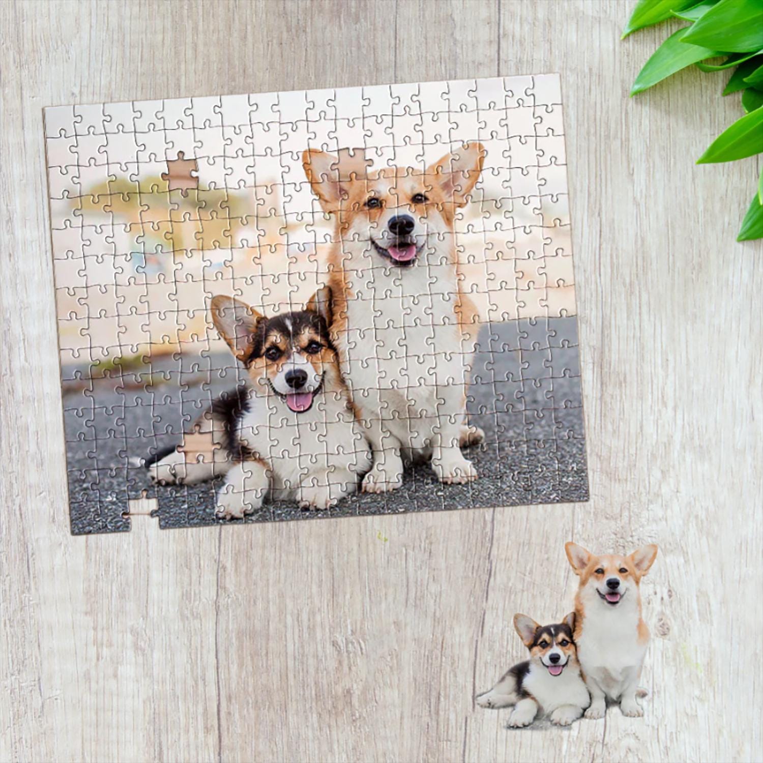 Personalized Pet Photo Puzzle, Custom Dog Puzzle, Jigsaw Puzzle for ...