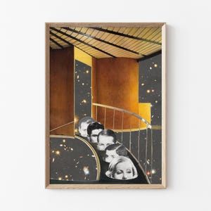 Collage Art Print A5 | Vintage Print