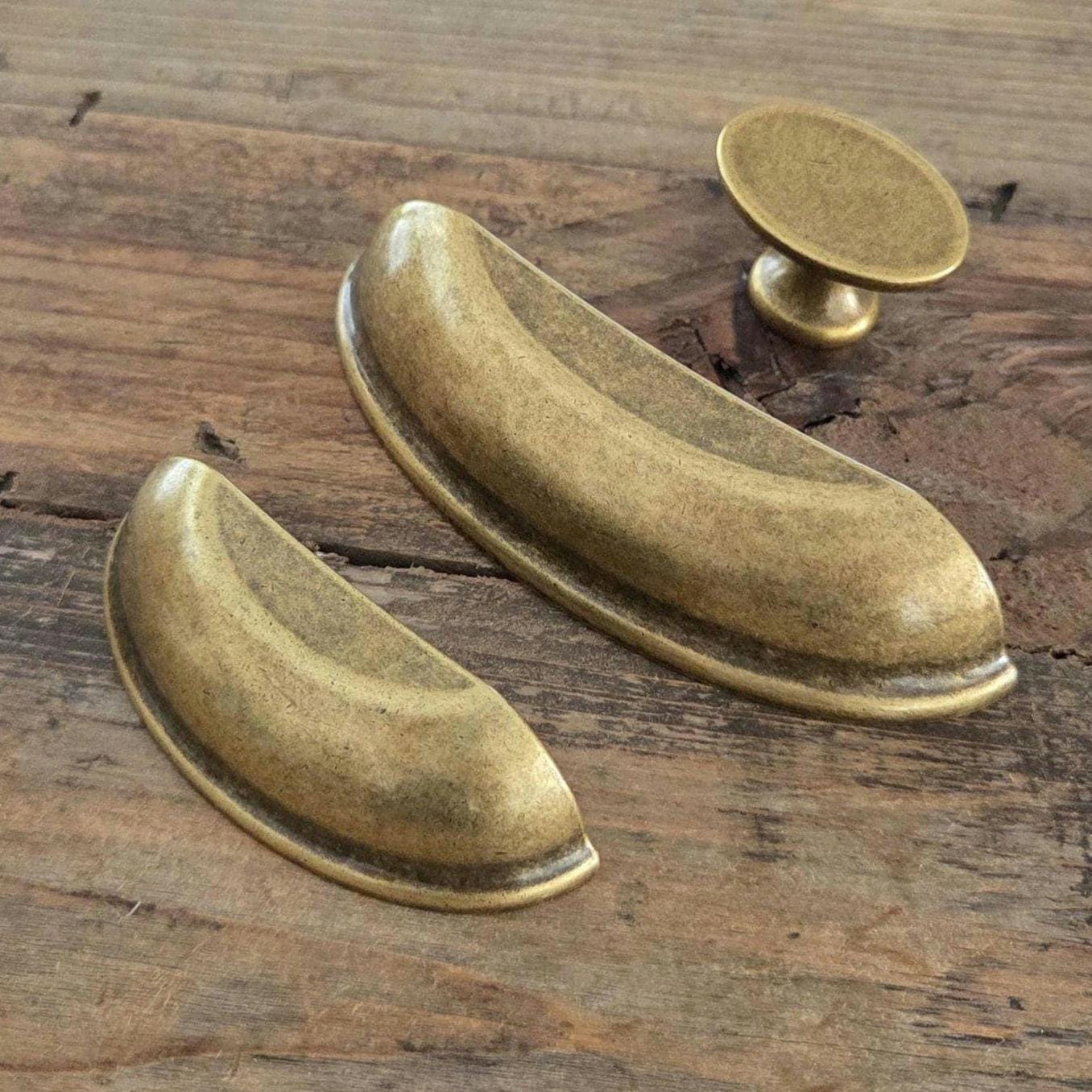 Antique Gold Pulls - Etsy