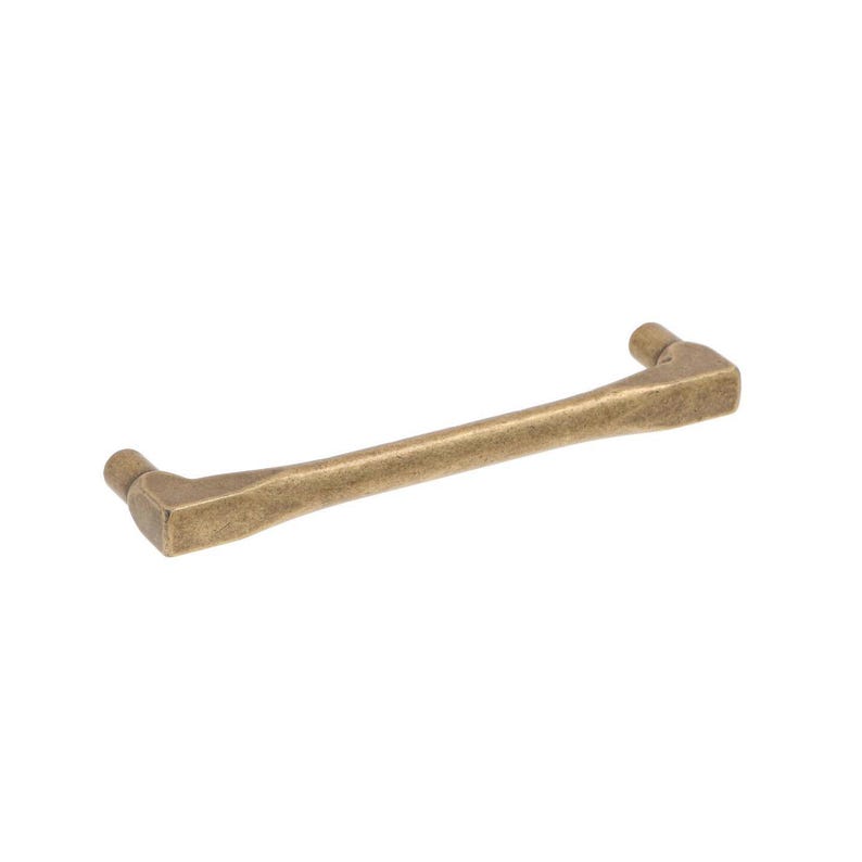 Rustic Antique Brass Cabinet Handles and Knobs, Farmhouse Drawer Pulls ...