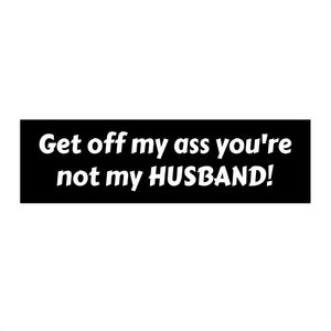 Witziger Autoaufkleber