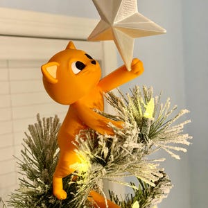 Curious Kitty Tree Topper