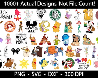1000+ Cartoon and Animation Bundle, PNG and SVG File Digital Download, Movie, Show, Drinkware, Stanley, T-Shirt, Canva, Photoshop