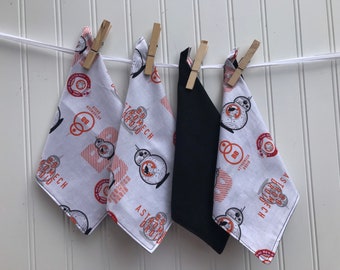 Set of 4 2 ply Cotton 8" Everyday Cloth Napkins BB 8  Print