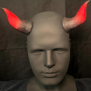 Foam Latex Horns (Small) Pre-Painted