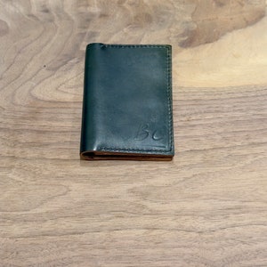 Horween Shell Cordovan Organizador/Tarjetero