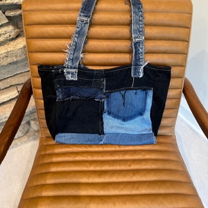Denim Tote Bag