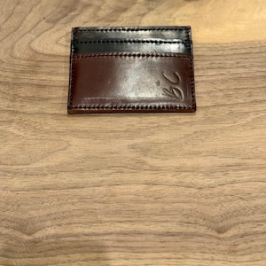 Horween Shell Cordovan Card Holder