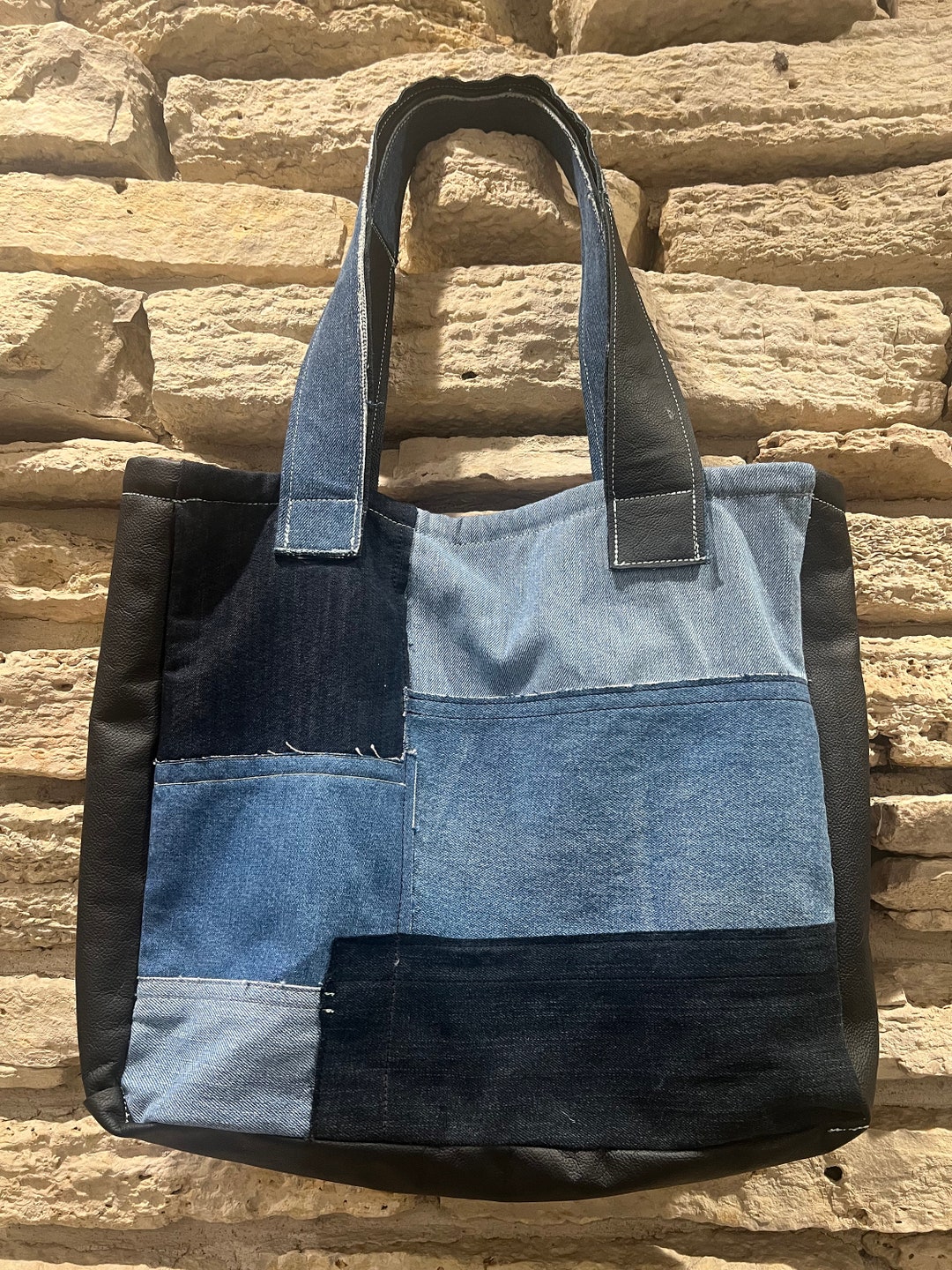 バッグ 00s vintage breach denim big tote bag e695e038-2bc0-4b05-ace3-