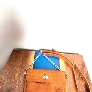 Custom Leather shoulder Purse / Hand Bag