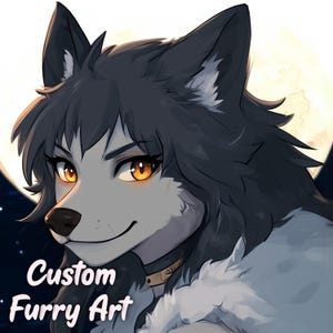 Custom Furry Art Commission, Pfp Anime, Furry Profile Picture, Furry Icon Sketch, Fursona Commission, Custom Drawing Anime Character Furry.