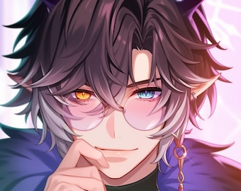Custom Anime PFP Commission: Profile Icon, PNG & JPG