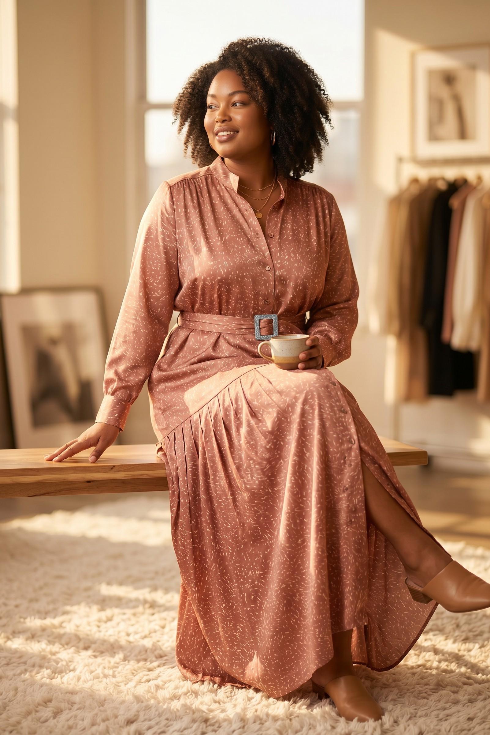 Blush Long Sleeved Maxi Dress - Etsy Blush Long Sleeved Maxi Dress - Etsy