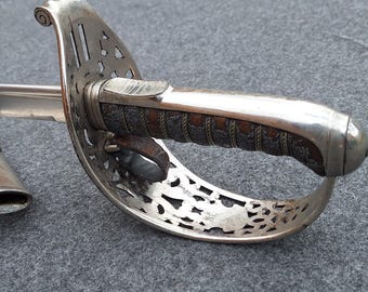Genuine antique Sword -  Swiss Officers Cavalry Saber