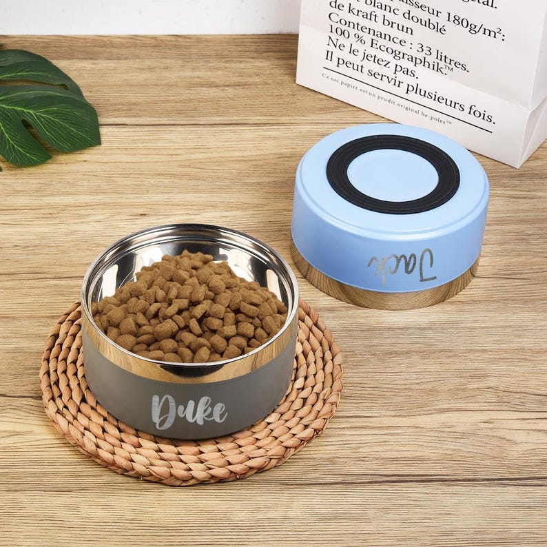 Pet Supplies Custom Logo Dog Bowls Personalized Dog Bowls With