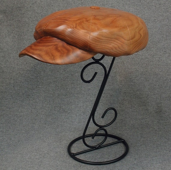 Items similar to Hand Carved Butternut Newspaper Boy Hat on Etsy