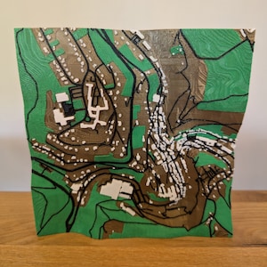 3D Karte | bunt | personalisiertes Geschenk