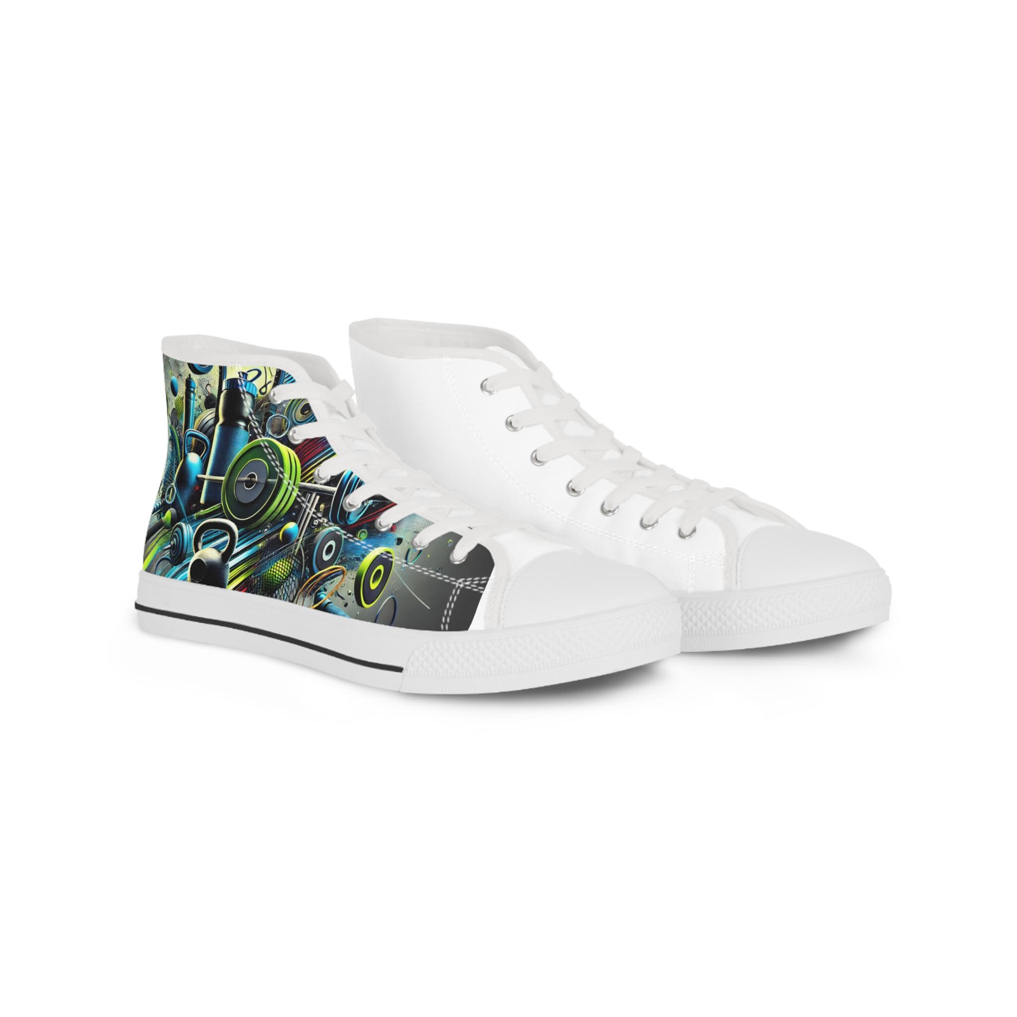 High Top Gym Shoes Etsy Canada