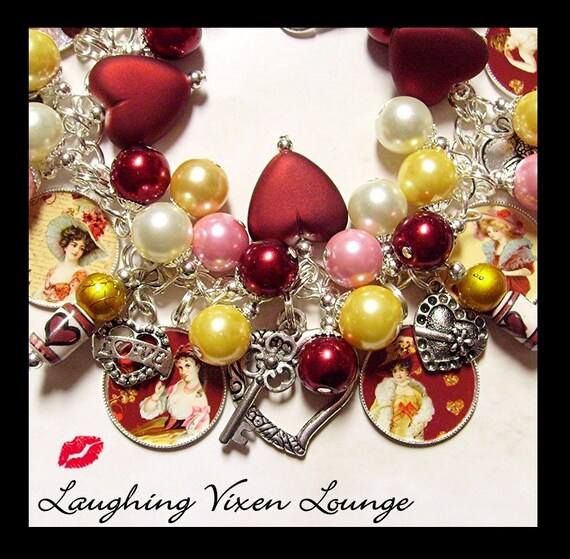 Items similar to Valentine Jewelry Valentines Day Jewelry Valentine