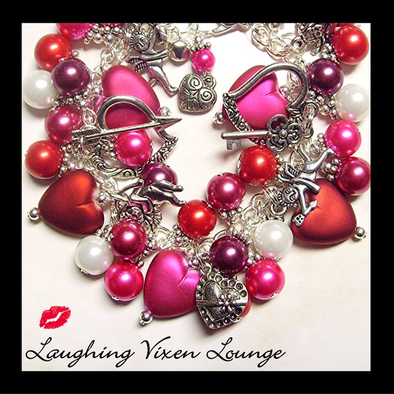 Items similar to Valentine Jewelry - Valentine Bracelet - Valentines