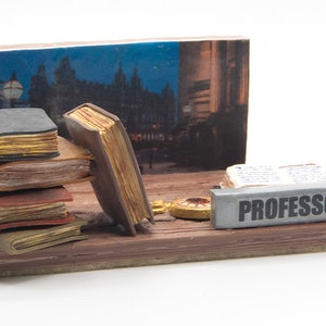 Professor Visitenkartenhalter
