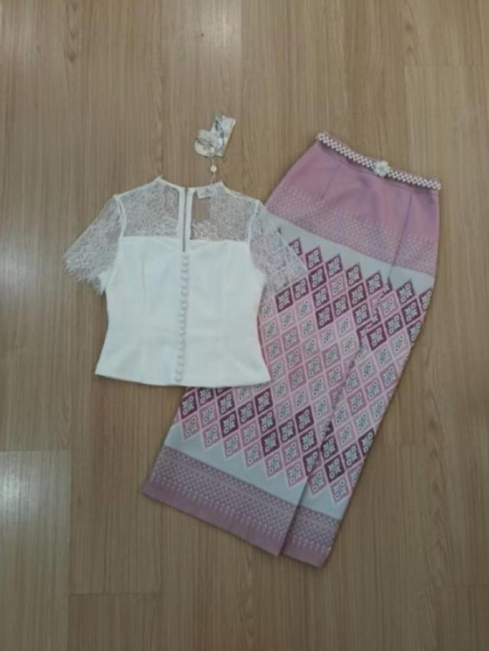 Asia Lace Skirt Set