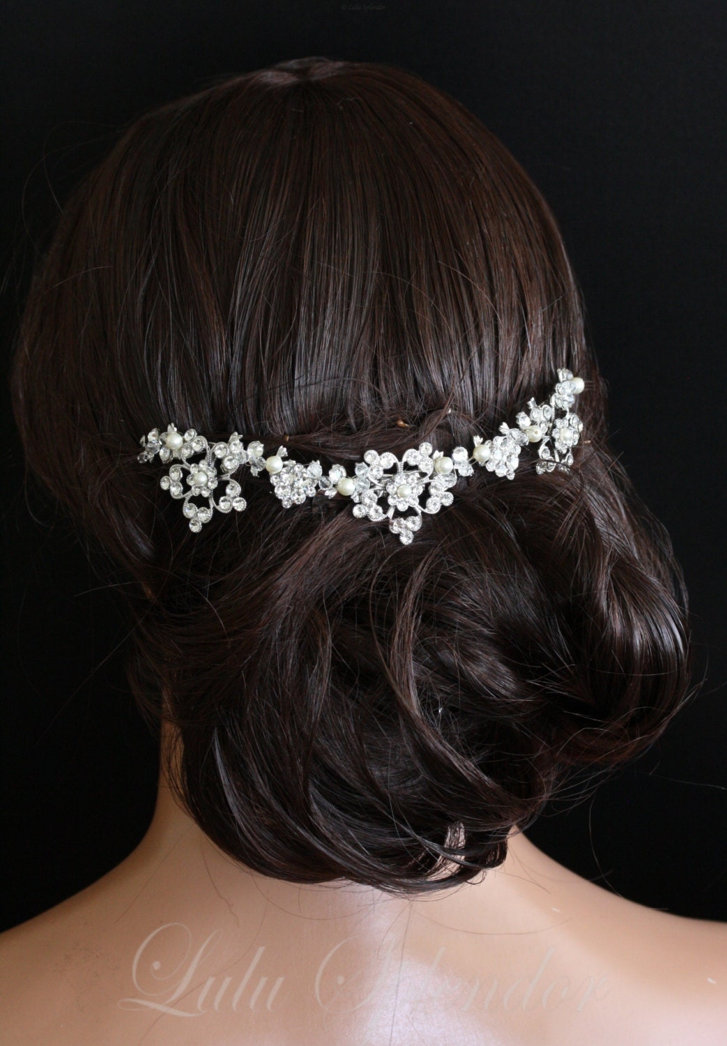 Spring Wedding Hair Comb Bridal Hair Accessory Bridal Comb Etsy