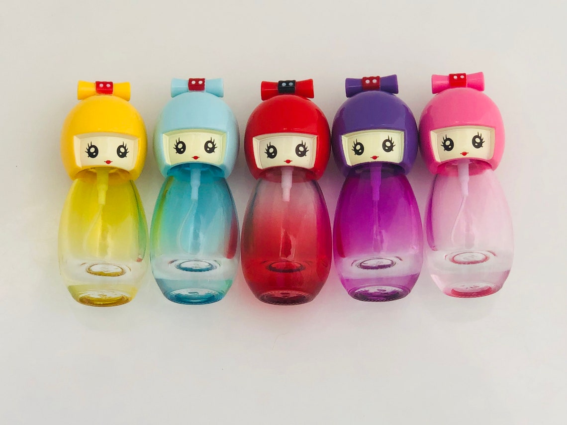 Japanese Doll Glass Bottle. Spray. Perfume. Essential Oil. Etsy