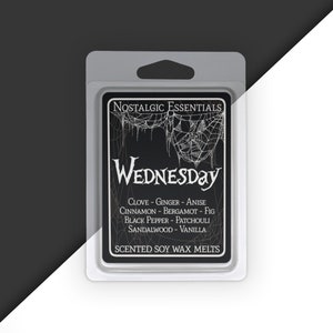 Wednesday Inspired Scented Soy Wax Melts