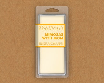 Mimosas with Mom Scented Soy Wax Melt Snap Bar