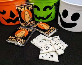 This is Boo Sheet Scented Soy Wax Melts, Halloween Wax Melts, Trick or Treat