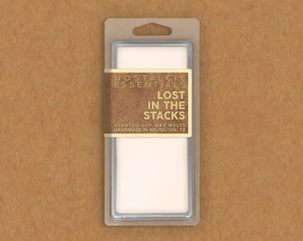 Lost in the Stacks Scented Soy Wax Melt Snap Bar