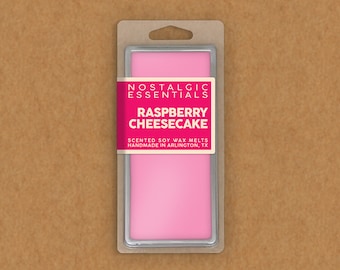 Raspberry Cheesecake Scented Soy Wax Melt Snap Bar