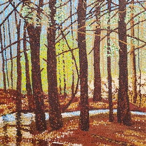 original oil landscape painting 16x20 2025 unframed