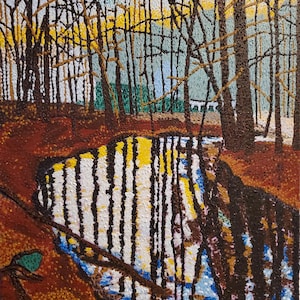 original oil landscape painting 16x20 2025 unframed