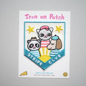 Stripe Club - Fer à repasser sur patch