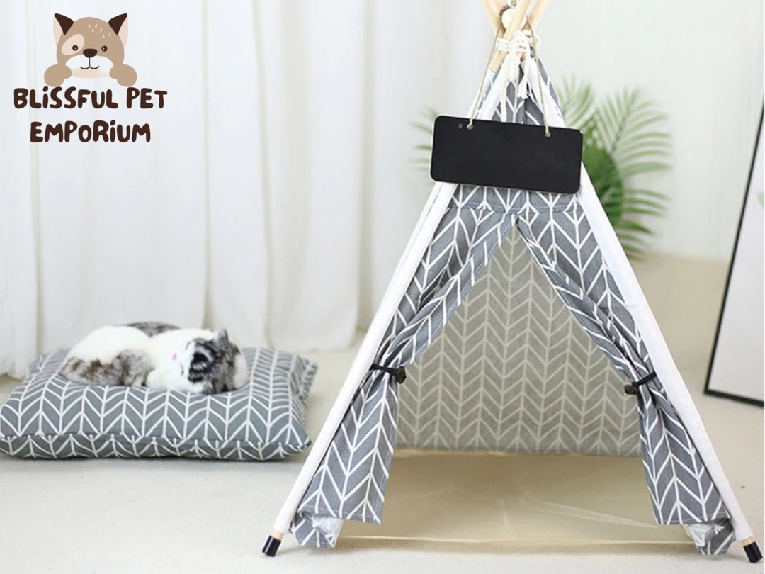 Indoor Dog Tent Pet Accessories Display Stylish Comfortable Design - Etsy - Indoor Dog Tent With Fun Design