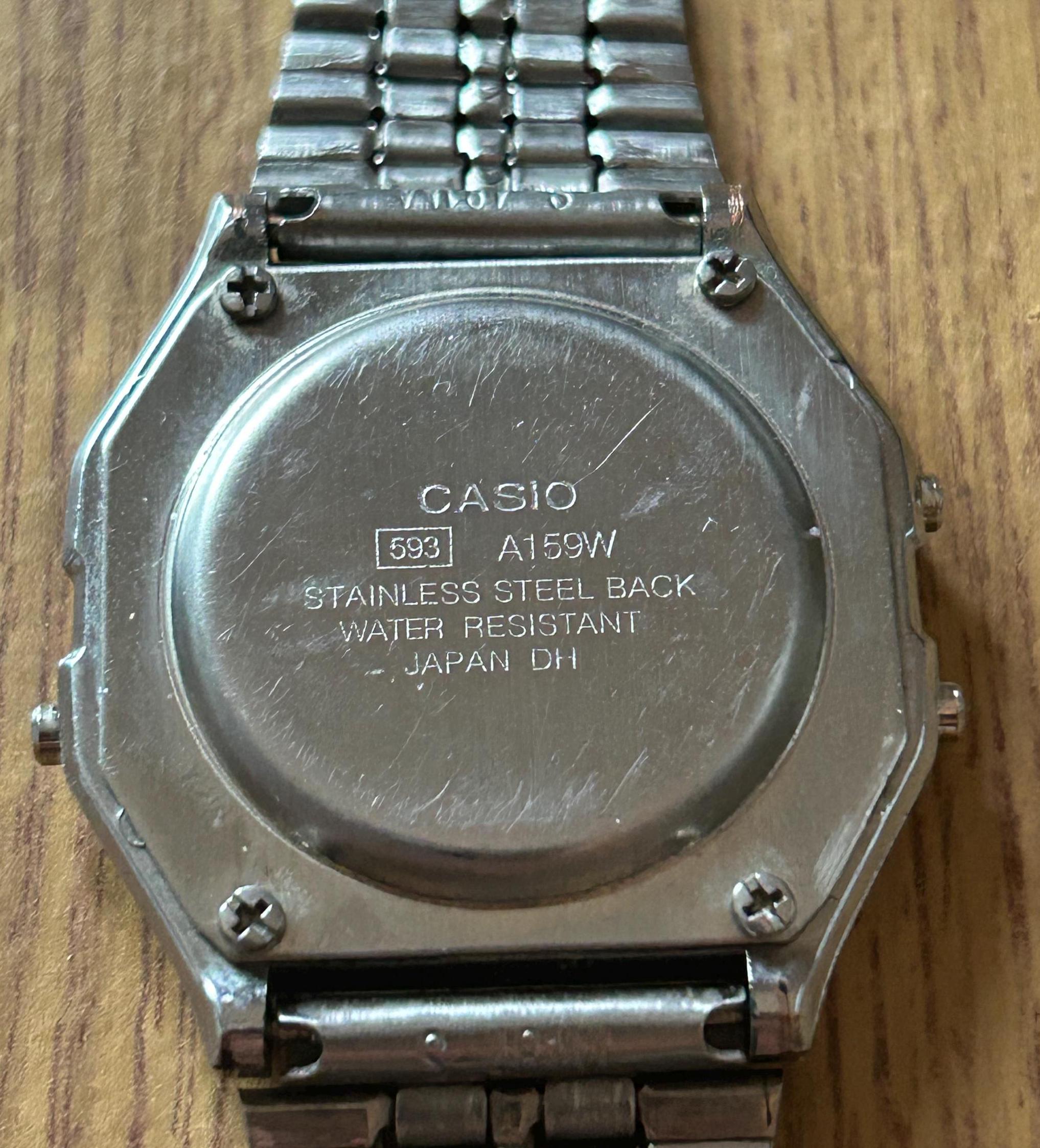 CASIO A159W 593 Etsy