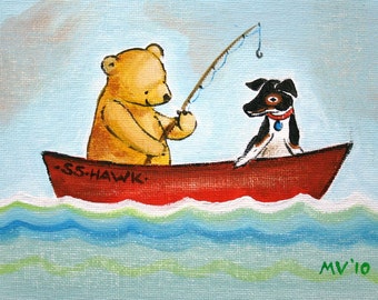 Together We Will Fish- PRINT 8x10"