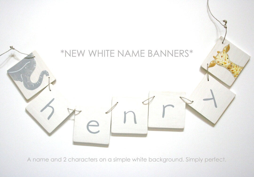 Name Banner, Custom Name Banner, Wooden Name Banner, Create a Name ...