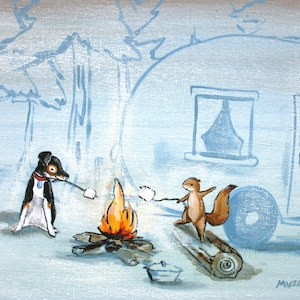 Camp Marshmallow - PRINT 8x10&quot;
